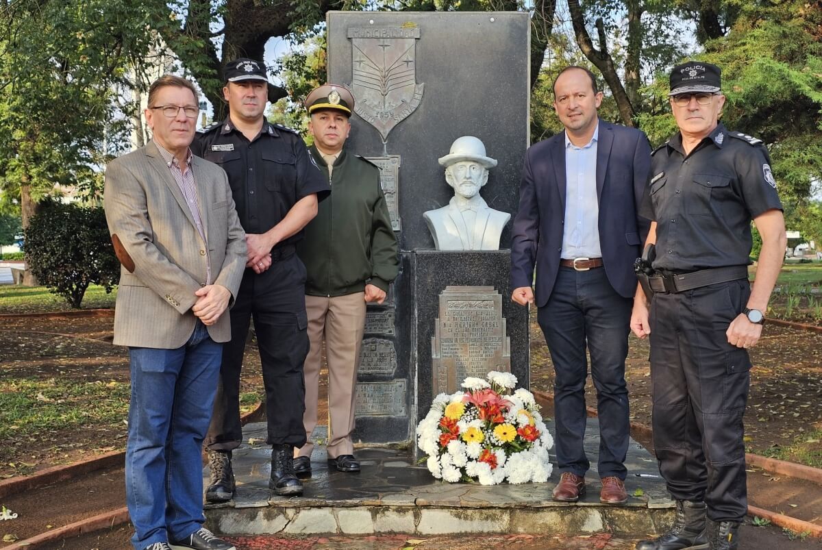Aniversario de San Justo, ofrenda al fundador de la ciudad