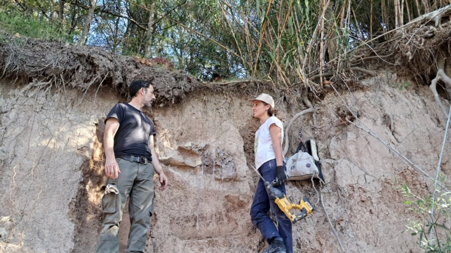 Especialistas del área de Patrimonio Arqueológico-Paleontológico del Gobierno de la Provincia realizaron un importante rescate paleontológico. Se trata de un cráneo de mastodonte