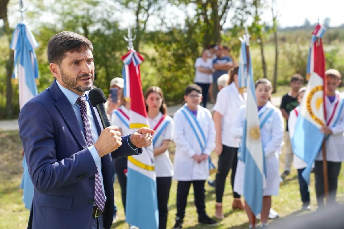Pullaro afirmó estamos haciendo obras en todos los departamentos