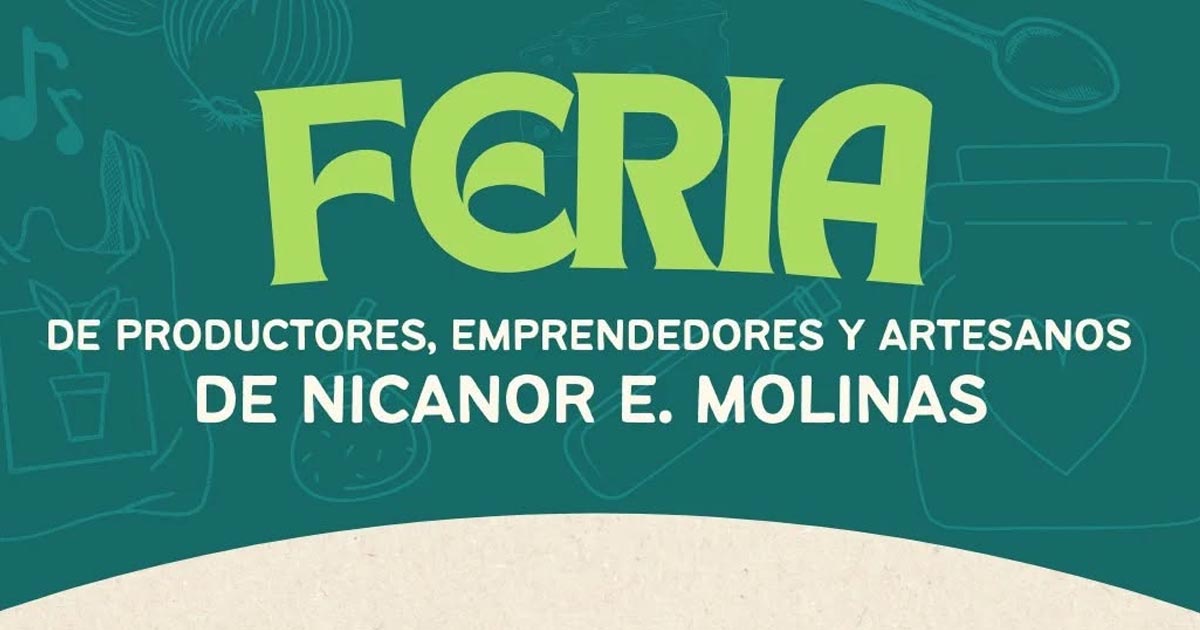 Feria de productores, emprendedores y artesanos en Nicanor Molinas para el 18 de mayo de 2025