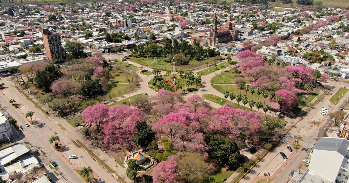 Plaza 25 de Mayo de Reconquista será el centro de los festejos en este nuevo aniversario de la ciudad