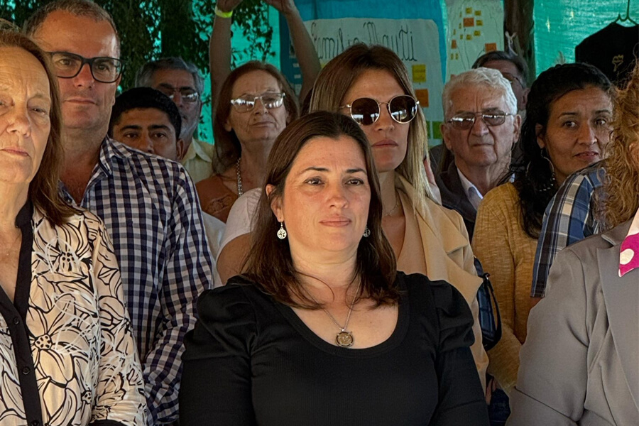La intendente Maribel Gonzalez participó en Colonia Francesa de la celebración del primer Encuentro de los Orígenes con un emotivo acto
