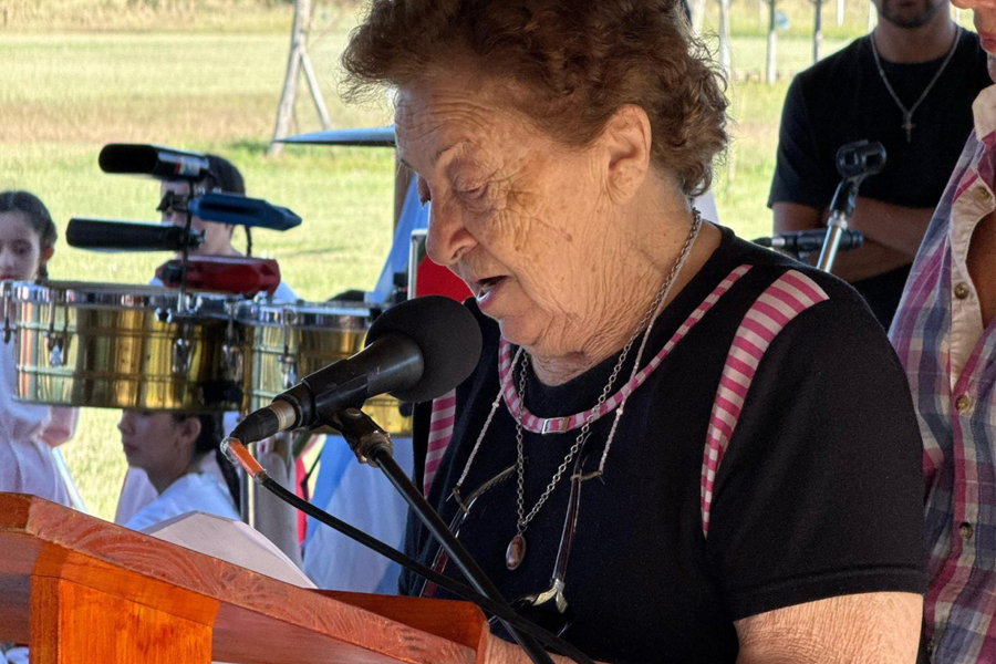 Colonia Francesa celebró su primer Encuentro de los Orígenes con un emotivo acto