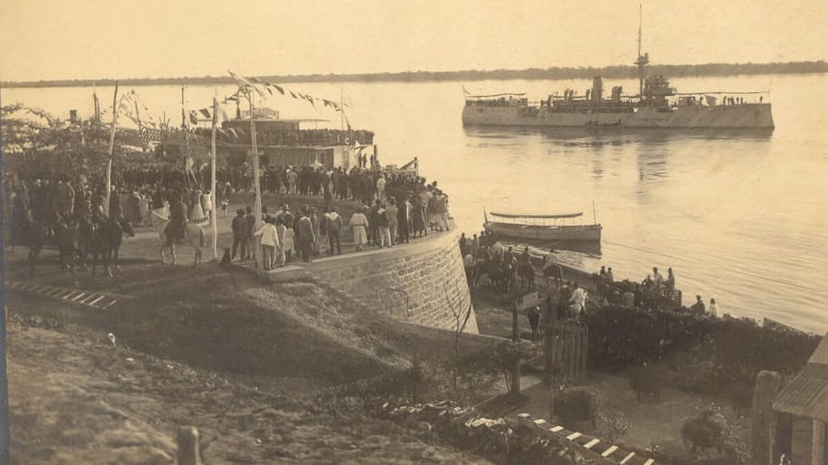 Puerto Ocampo en el pasado