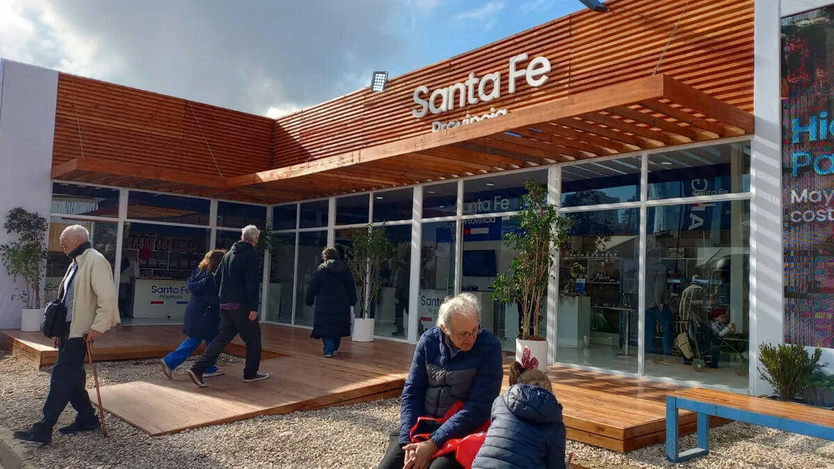 Stand de Santa Fe en la Expo Rural de Palermo 2024