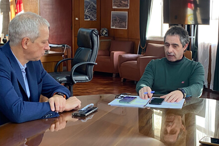 Dionisio Scarpin reunido con el administrador de Vialidad Nacional en Santa Fe para tratar el futuro de la Ruta 11.