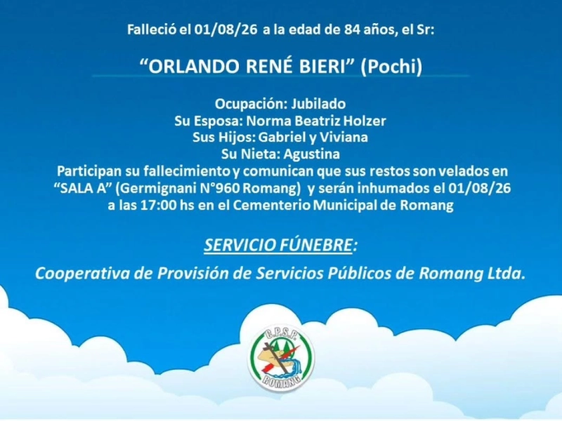 Necrológica Alicia Ermelinda Feresín