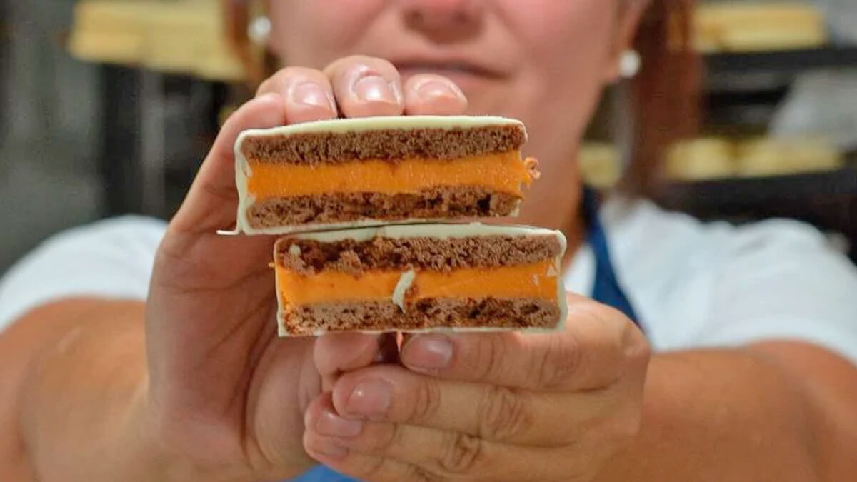 El alfajor de kétchup, creado en homenaje al Carlito