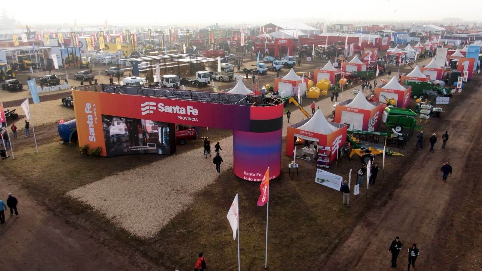 Espacio de Santa Fe en la Agroactiva 2024