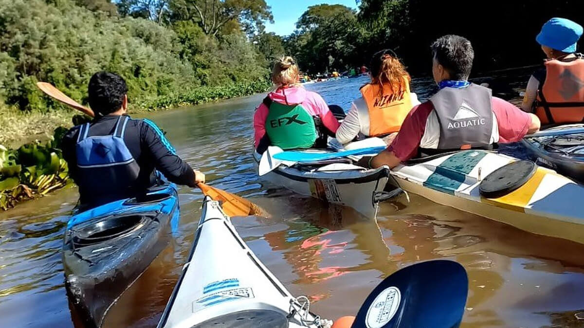 Canotaje por el Jaaukanigás