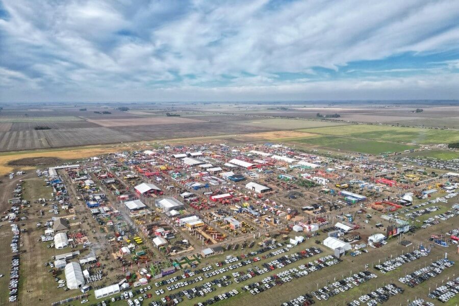 Vista aérea del predio AgroActiva 2025
