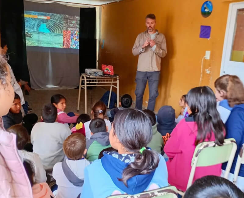 Capacitación ambiental para alumnos de la Escuela 453 de Los Laureles