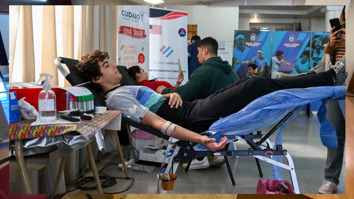 Las jornadas de donación de sangre en la provincia se vienen efectuando desde principios del mes en distintos puntos.