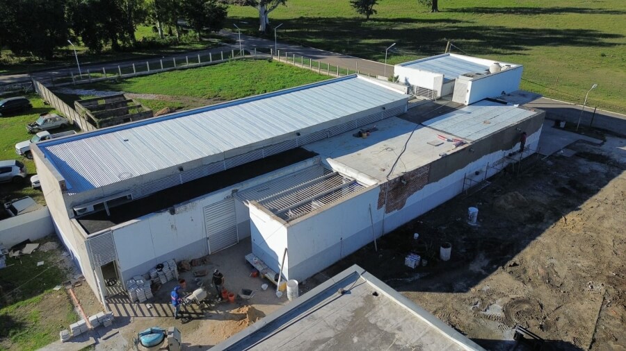 Centro de Salud de Villa Ana, ya muestra un 30% de avance en las obras de recuperación