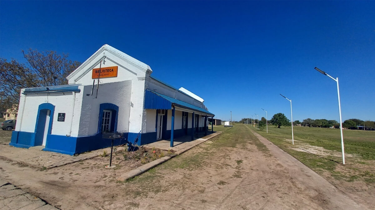 Sector de la vieja estación de tren, espacio público que ahora cuenta con más infraestructura para la comunidad