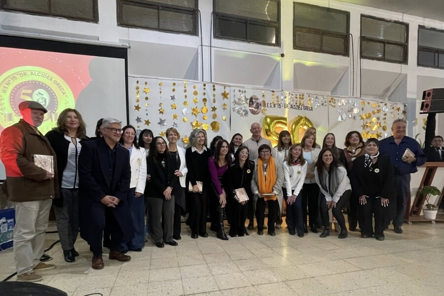 Festejos de los 50 años del Instituto de Educación Superior N°15 de San Javier