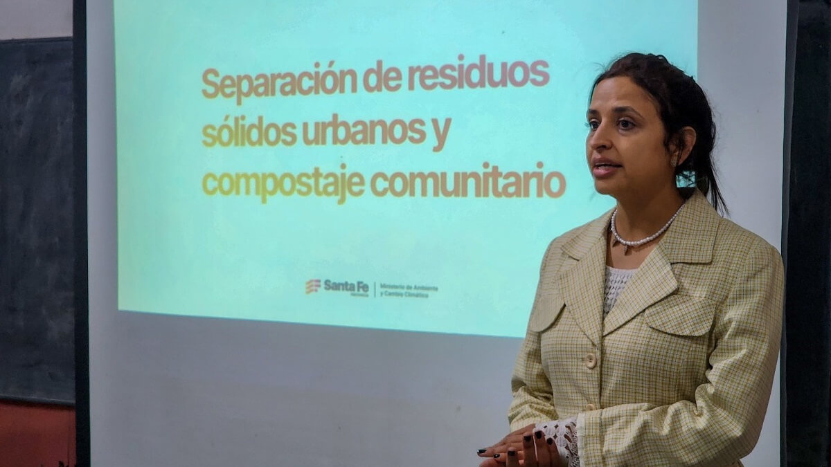 Capacitación sobre gestión de residuos.
