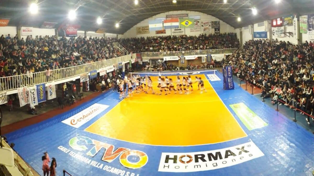 Partido del 34º Campeonato Interprovincial de Voley 'Copa Ciudad de Villa Ocampo'
