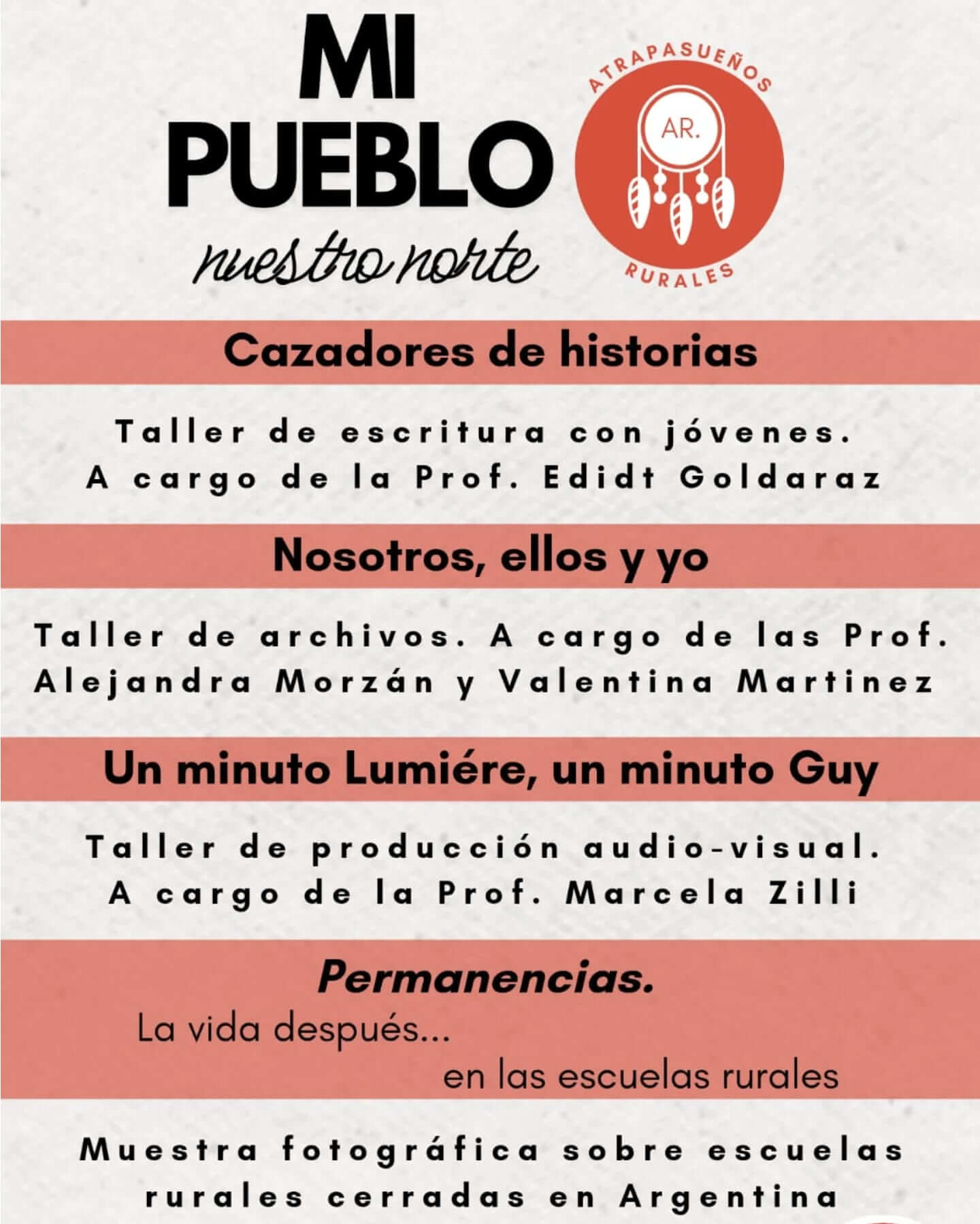 Programa de Mi Pueblo Nuesttro Norte