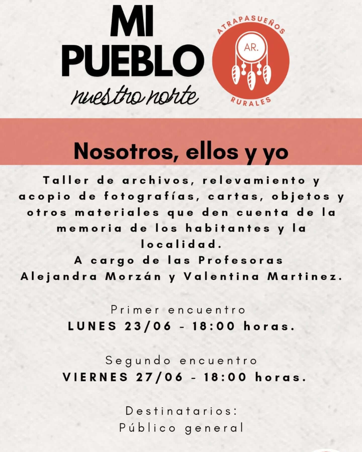 Programa de Mi Pueblo Nuesttro Norte