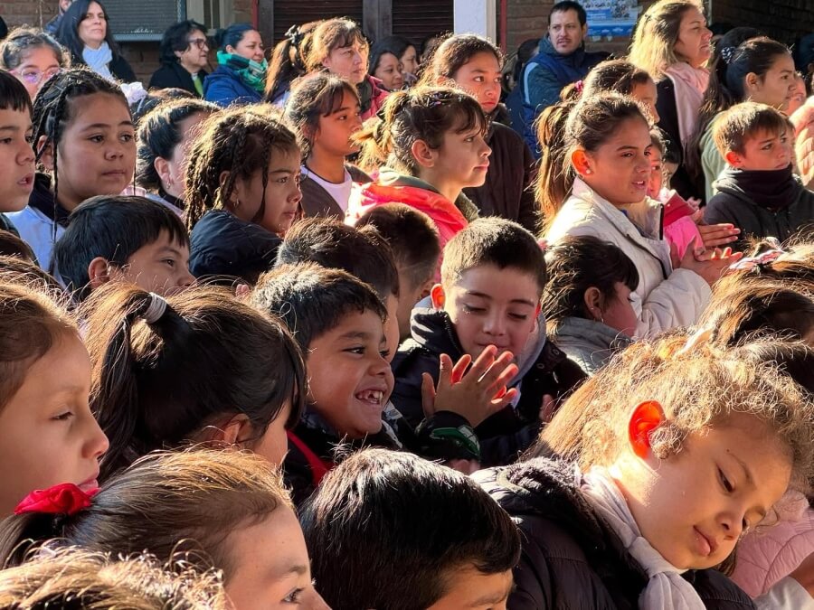 Acto por el cincuentenario de la Escuela Nº 1205 Comandante Luis Piedrabuena del Barrio Itatí de Avellaneda