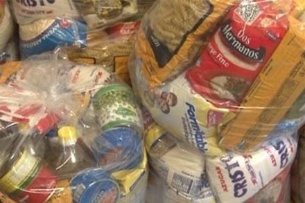 Bolsones de alimento del plan ProSoNu