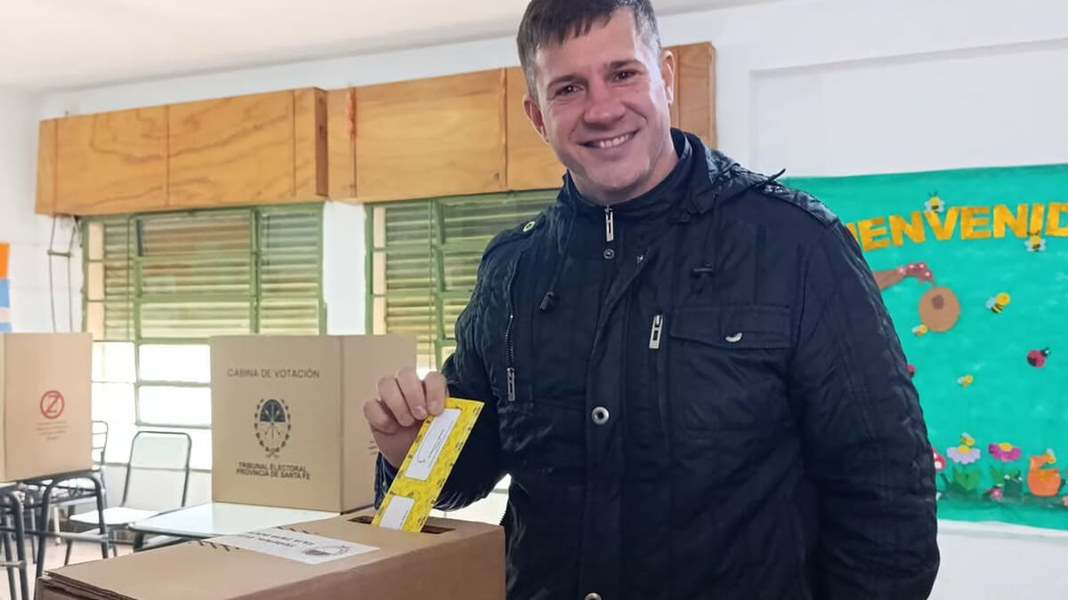 Ignacio Blanco, concejal electo en Villa Ocampo