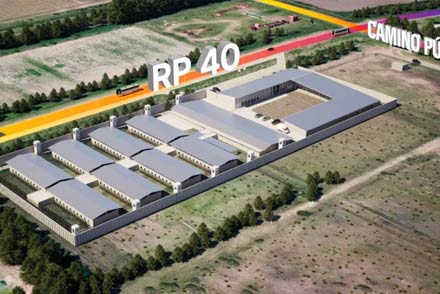 Render del anteproyecto de la nueva Alcaidía de Reconquista presentado por el Gobierno provincial