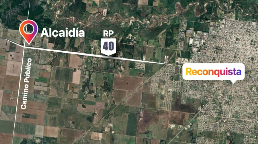 Ubicación de la nueva Alcaidía de Reconquista