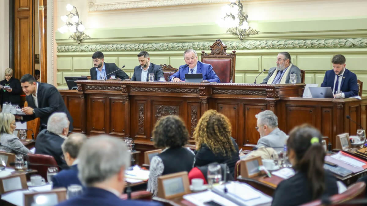 Sesión de la Convención Reformadora de la Constitución de Santa Fe