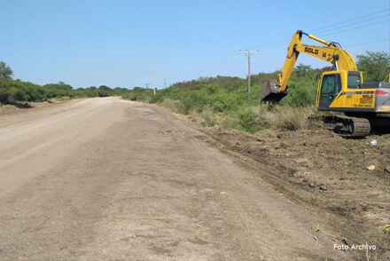 Foto de archivo de la RP 31 en el tramo que será pavimentado entre Tartagal e Intiyaco