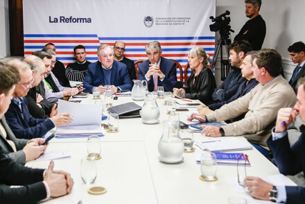Reunión de la Comisión de Labor Parlamentaria de la Convención Reformadora de Santa Fe