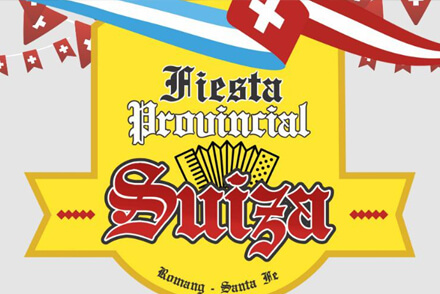 Logo oficial de la Fiesta Provincial Suiza en Romang