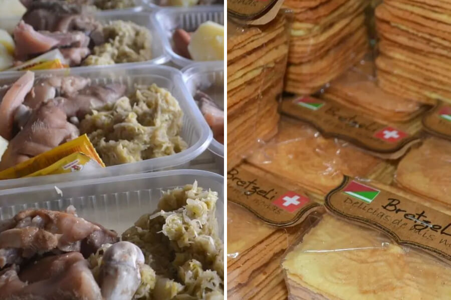 Chucrut y bretzeli, dos delicias gastronómicas tradicionales