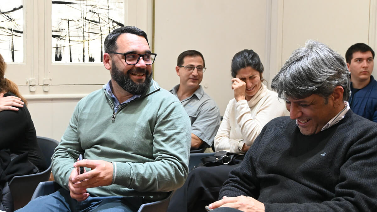 El diputado Sergio “Chiqui” Rojas durante el seminario “Historia del Norte Forestal” en Santa Fe