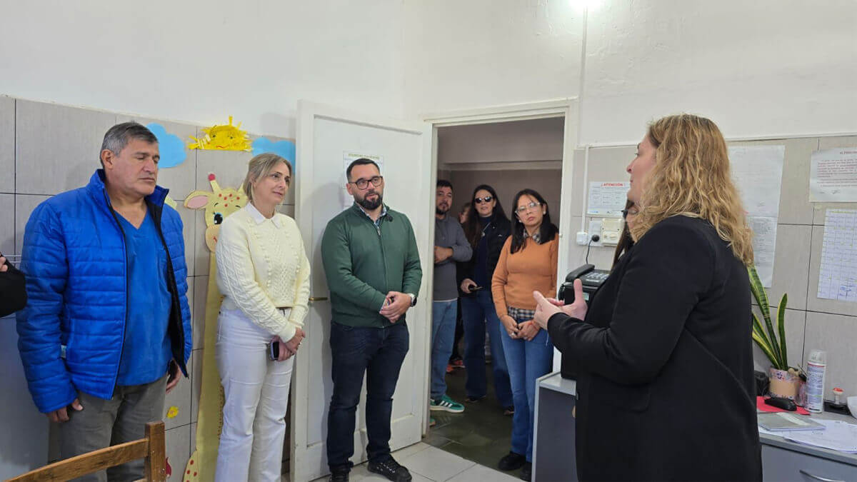 La ministra Ciancio en su recorrida por los Samcos del departamento Vera