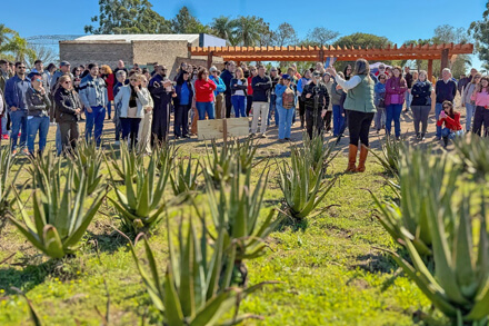 inauguración del Circuito Interpretativo Aloe Vera del Jaaukanigás en Las Toscas