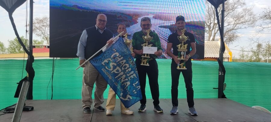 Premios para la Peña Chaque La Espina, ganadora de la Copa Challenger