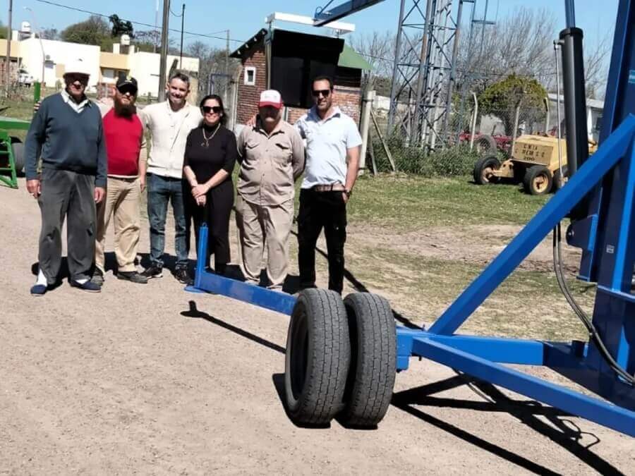 Grúa elevadora incorporada por la Comuna de Cacique Ariacaiquín para mejorar servicios comunales