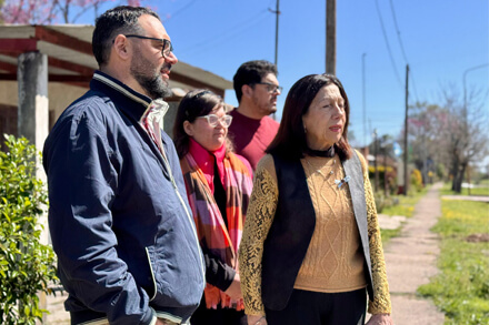 El diputado Sergio “Chiqui” Rojas junto a vecinos de Tartagal en defensa del Paseo de la Forestal