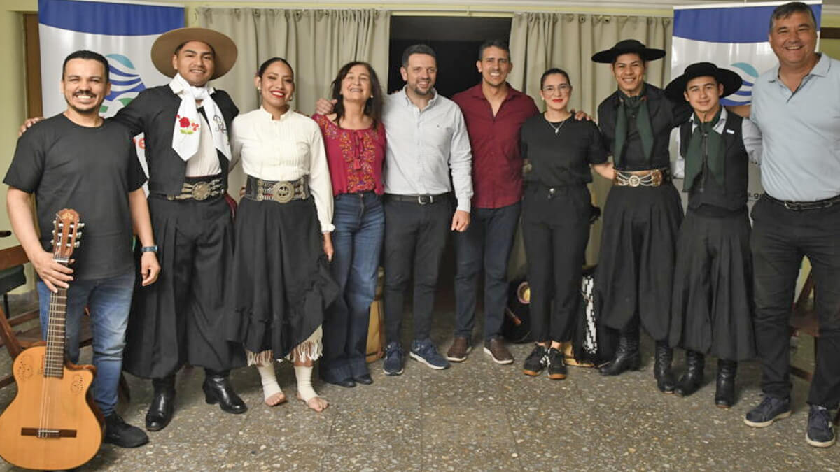 Presentación oficial del PreLaborde Santa Fe en Avellaneda, festival provincial de malambo