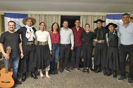 Presentación oficial del PreLaborde Santa Fe en Avellaneda, festival provincial de malambo