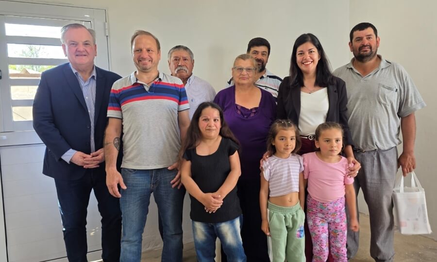 Entrega de viviendas en San Guillermo