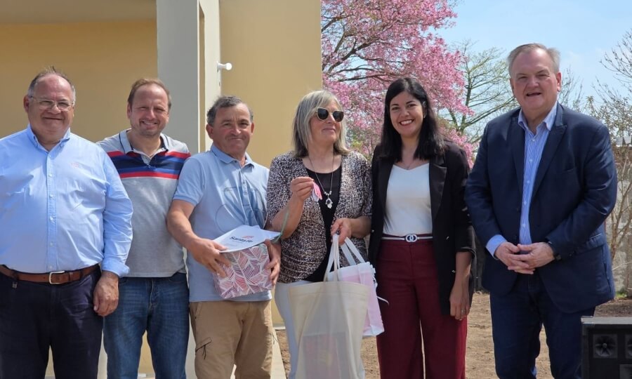 Entrega de viviendas en San Guillermo
