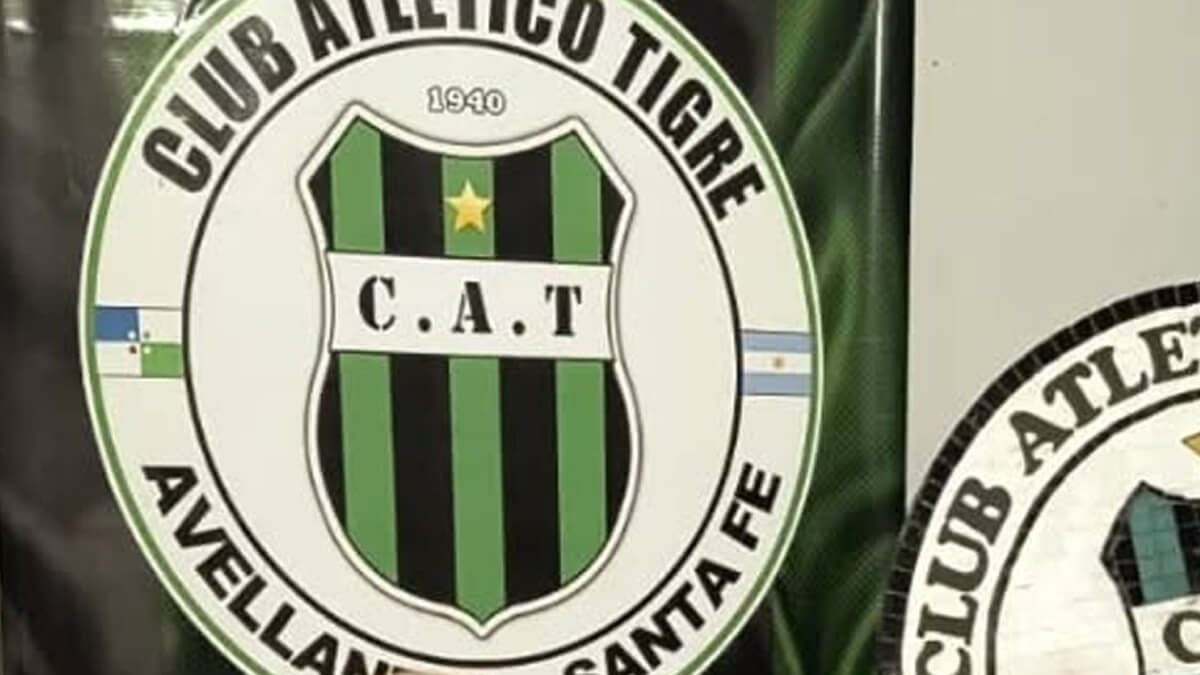 Escudo de Tigre, símbolo del club tras la goleada en la fecha 11.