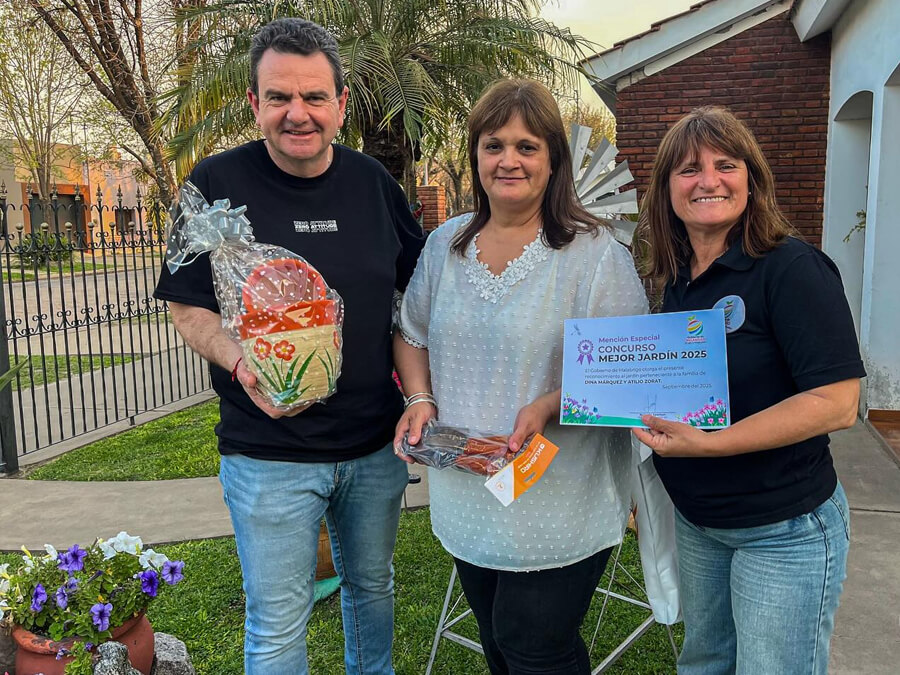 Entrega de premios y reconocimientos a los mejores jardines 2025 de Malabrigo