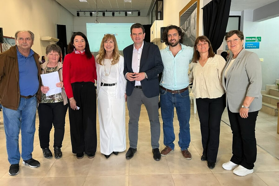 Encuentro de museos realizado en Malabrigo con la presencia de autoridades provinciales y referentes culturales.
