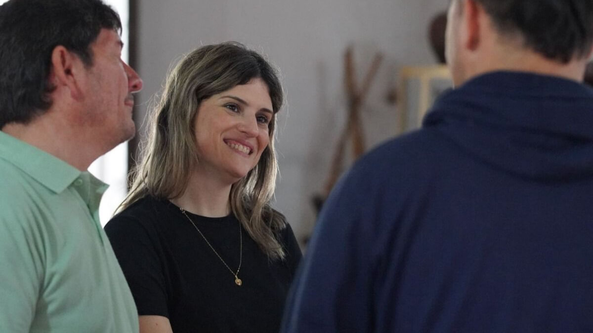 Diputada María del Rosario Mancini durante su visita institucional a San Antonio de Obligado