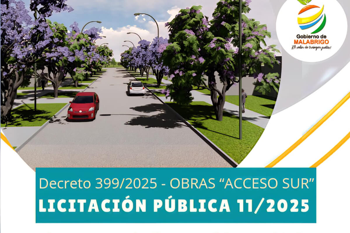 Licitación Pública N° 11/2025 de la Municipalidad de Malabrigo