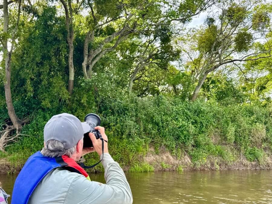 Observadores de Aves visitaron el Jaaukanigas en Villa Ocampo para vivir el Global Big Day